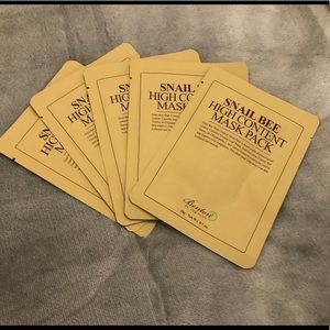 5-pack! Benton Snail Bee High Content Mask Pack